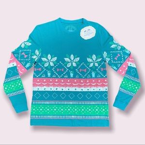 Lauren James Long Sleeve Christmas Sweater Tee